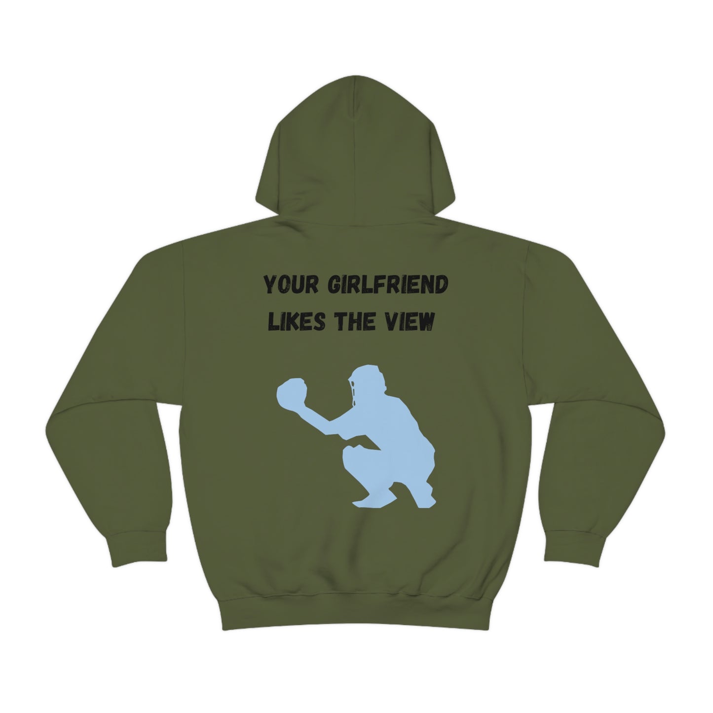 Your girlfriend likes the view