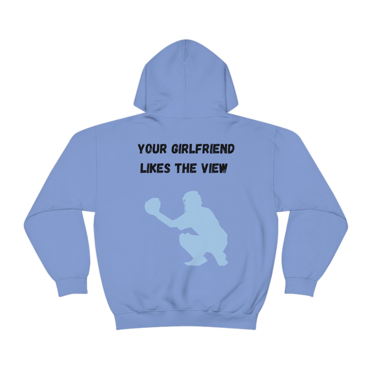 Your girlfriend likes the view